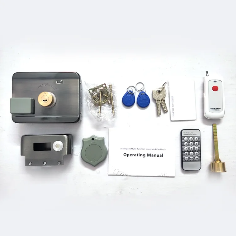 Automatic Electric RFID Card Door Lock can be used with Wooden and Metal doors - ছবি 2