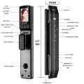 L16 Smart WiFi Tuya Intercom Face Fingerprint Door Lock thumbnail 4