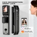 L16 Smart WiFi Tuya Intercom Face Fingerprint Door Lock thumbnail 2