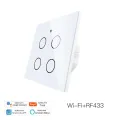 Wifi Smart 4 Gang Switch RF Prime White thumbnail 1