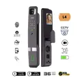 L4 Wifi 3D facial recognition CCTV smart Door Lock with Camera thumbnail 1