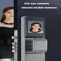 L25 WiFi Smart Door Lock with HD Peephole Camera & Biometric Access thumbnail 2