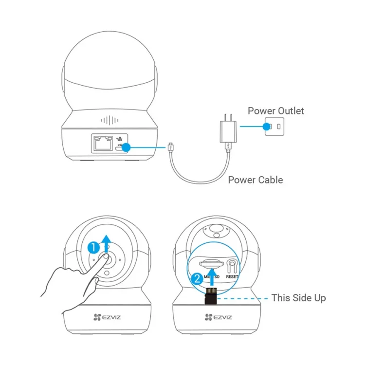 EZVIZ CS-H6C (4mm) (2.0MP) Wi-Fi Dome IP Camera - ছবি 4