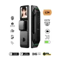 L24 WiFi Smart Door Lock with 3D Face & Fingerprint Recognition thumbnail 1