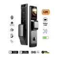 L25 WiFi Smart Door Lock with HD Peephole Camera & Biometric Access thumbnail 1