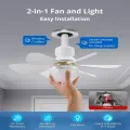 Intelligent Ceiling LED Fan Light with Remote thumbnail 1