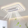 Remote Control Bladeless Ceiling Fan with Dimmable LED Light - FL03A-L thumbnail 1