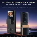 L13 Premium Professional Video Call Face Door Lock thumbnail 6