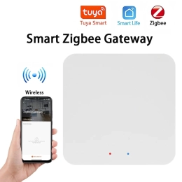 Tuya Zigbee Gateway Hub – Smart Home Wireless Bridge & Remote Control