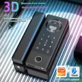 Tuya WiFi G4 Smart Face & Fingerprint Lock for Glass Door thumbnail 3