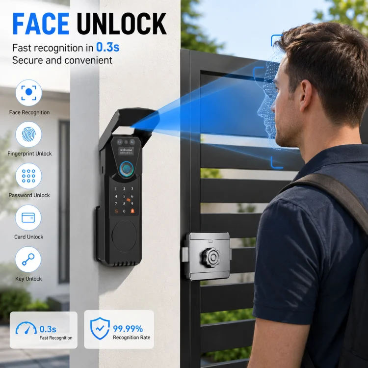 L3 Smart Metal Door Lock - ছবি 4