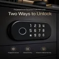 Fingerprint and password system drawer and cabinet lock thumbnail 1